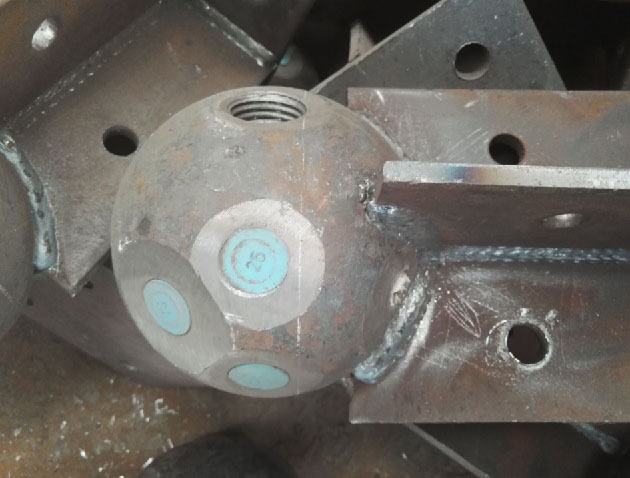 淮安螺栓球球塞，网架配件